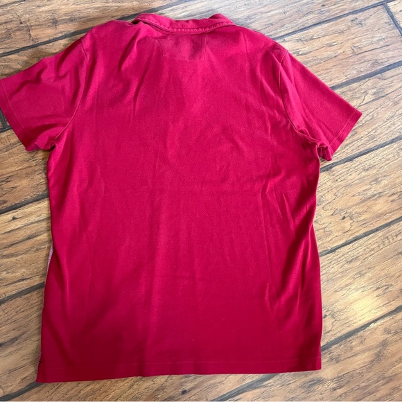 Banana Republic polo shirt mens XL Luxury Touch red white blue USA super soft - Picture 7 of 10